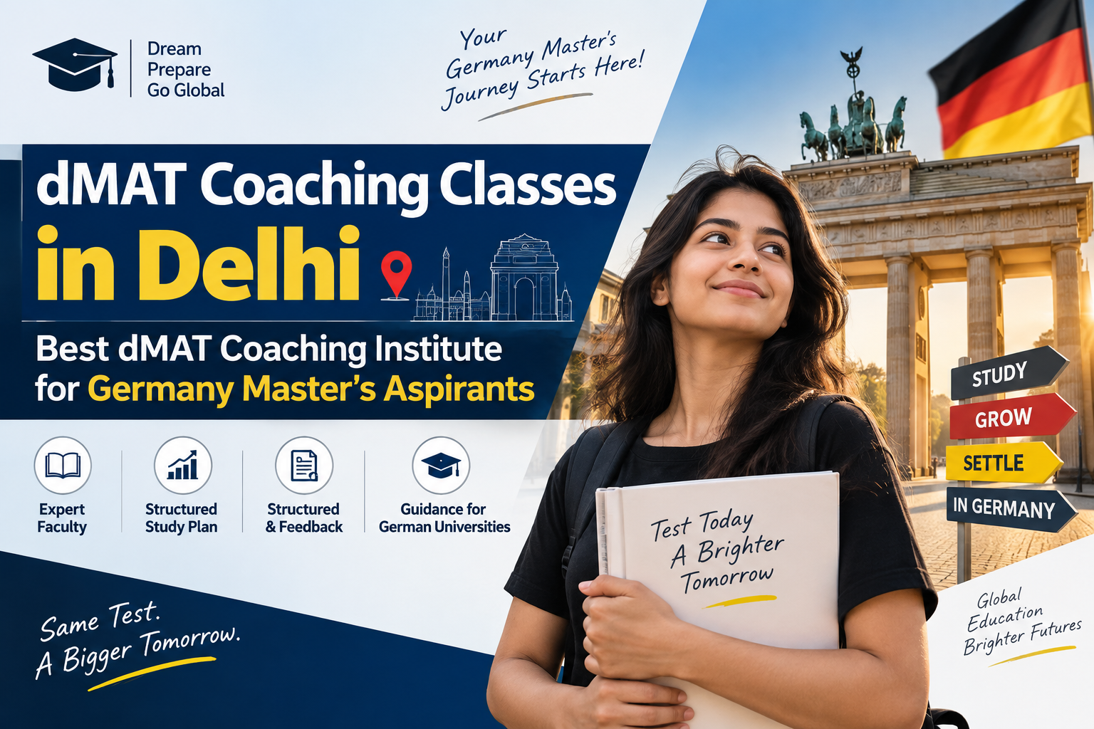 dMAT Coaching Classes in Delhi – Best dMAT Coaching Institute for Germany Master's Aspirants - Mentor Educare