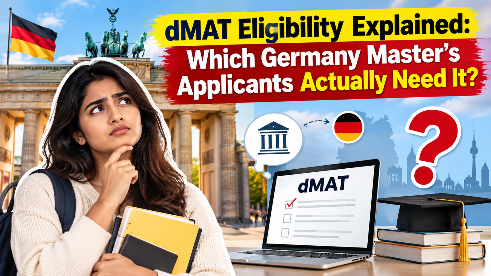 dMAT Eligibility Explained: Which Germany Master's Applicants Actually Need It