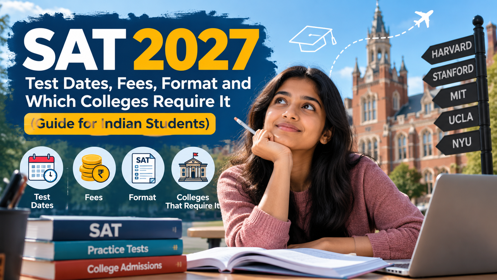 SAT 2027: Test Dates, Fees, Format and Which Colleges Require It (Guide for Indian Students)